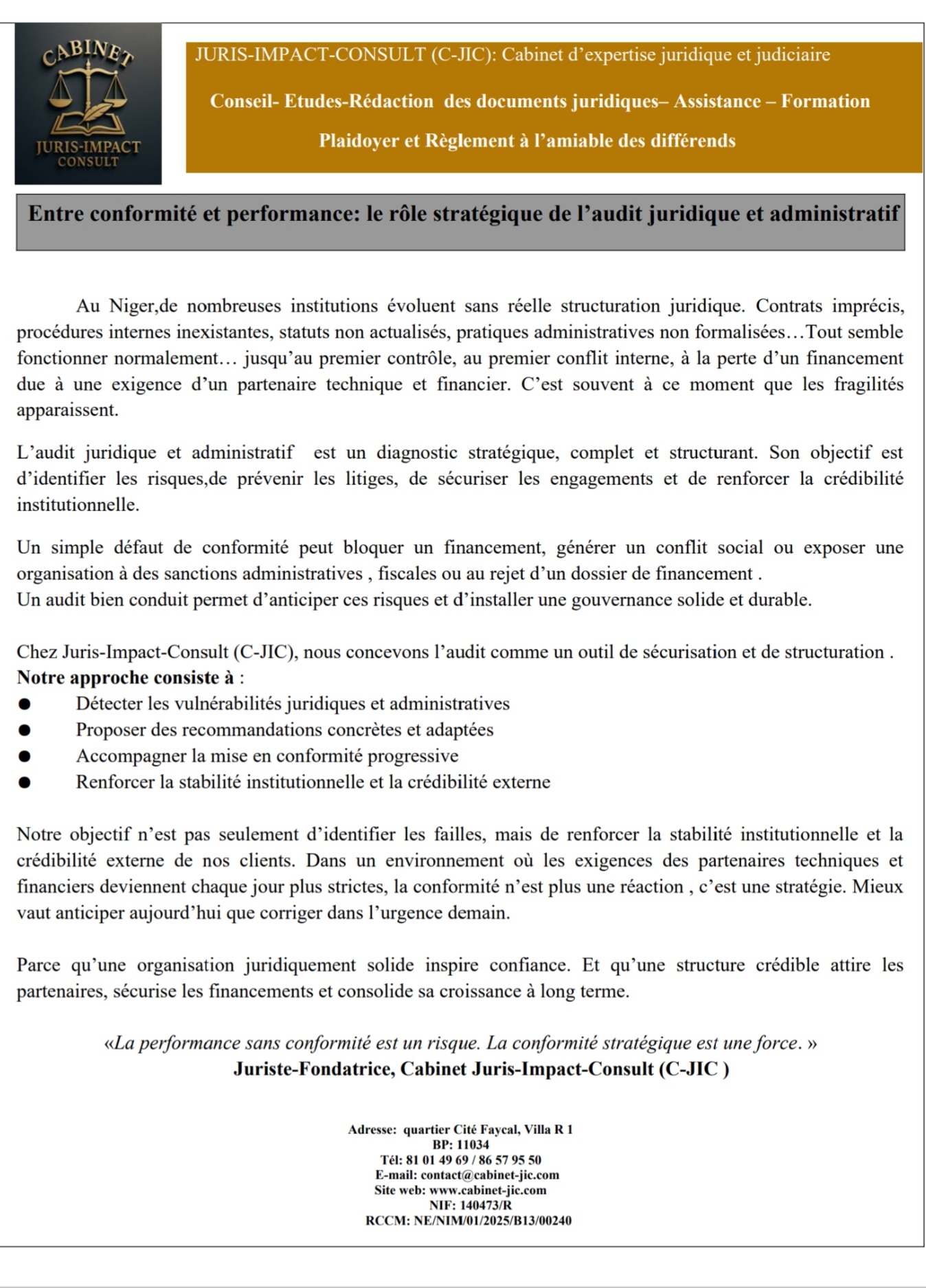 Entre conformité et performance : le rôle stratégique de l’audit juridique et administratif