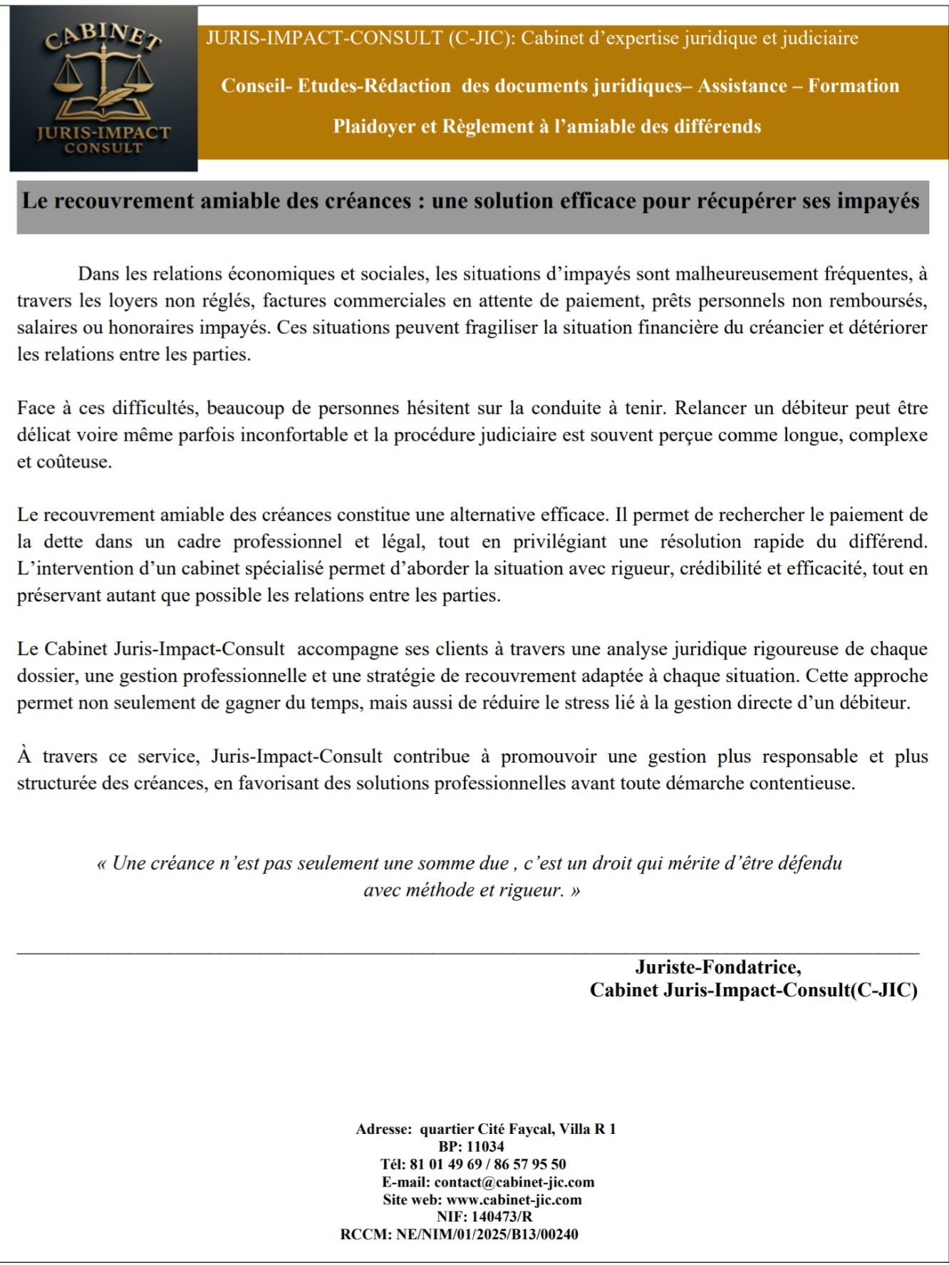 Le recouvrement amiable des créances : une solution efficace pour récupérer ses impayés